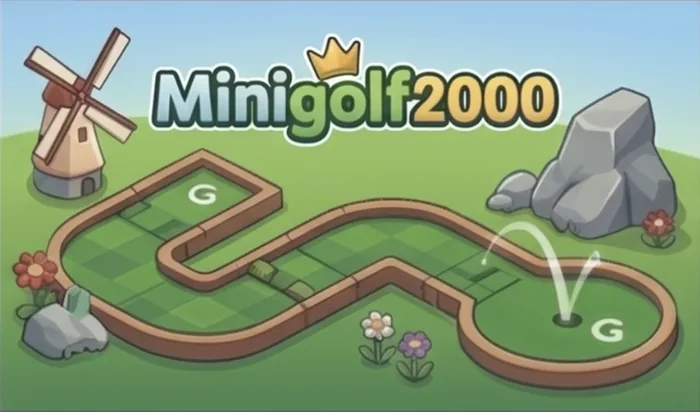 Titelbild des Spiels Minigolf 2000