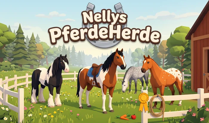 Titelbild des Spiels Nellys PferdeHerde